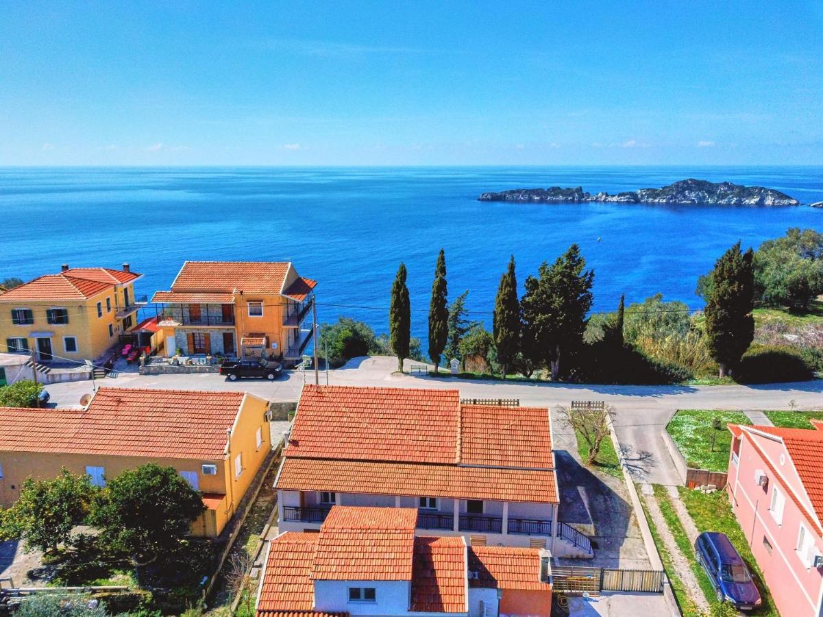 Villa Christine Afionas Corfu מראה חיצוני תמונה
